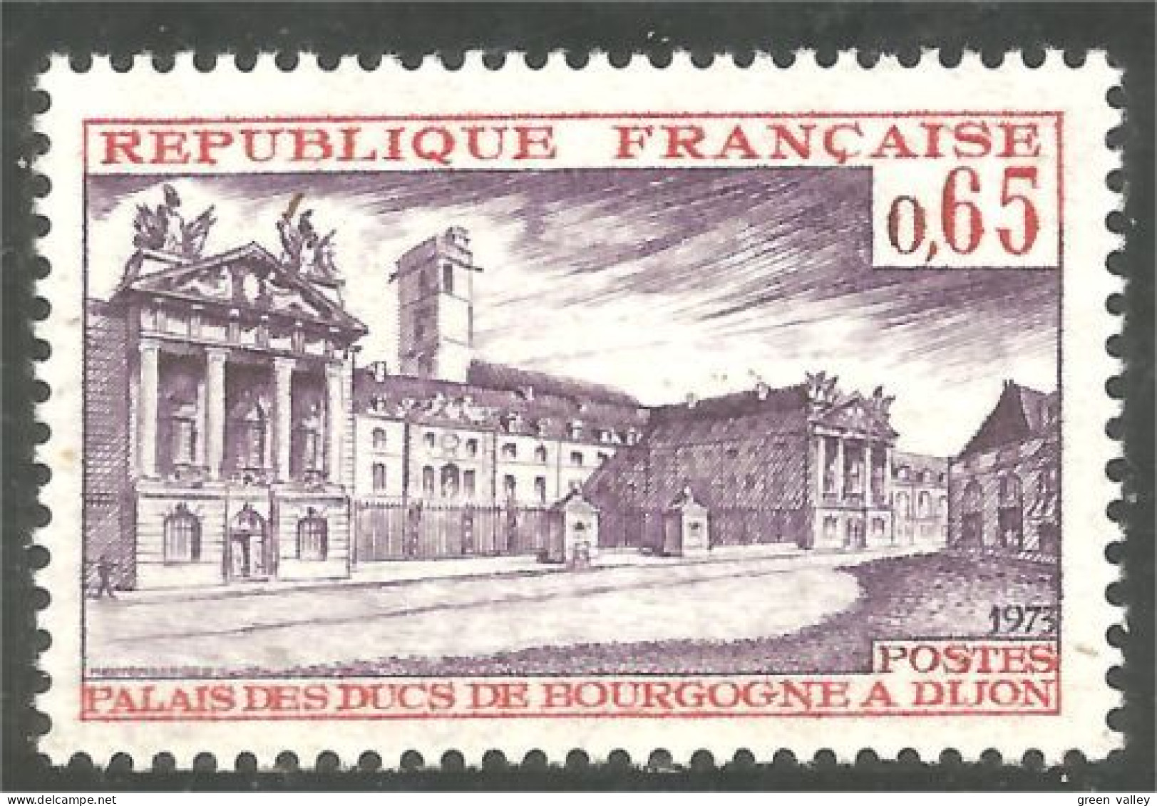 347 France Yv 1757 Palais Duc Bourgogne Dijon MNH ** Neuf SC (1757-1c) - Châteaux