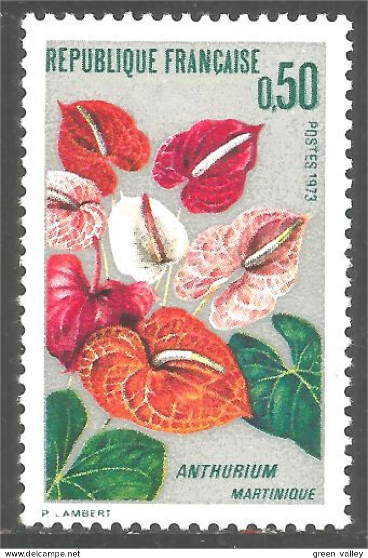 347 France Yv 1738 Anthurium Martinique Fleur Flower Blume MNH ** Neuf SC (1738-1c) - Sonstige & Ohne Zuordnung