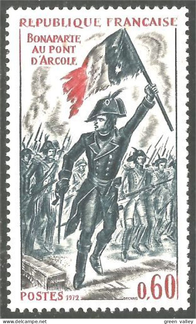 347 France Yv 1730 Bonaparte Pont D'Arcole Drapeau Flag MNH ** Neuf SC (1730-1b) - Postzegels