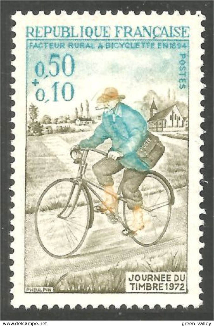 347 France Yv 1710 Facteur Postman Mailman Bicyclette Bicycle MNH ** Neuf SC (1710-1c) - Wielrennen