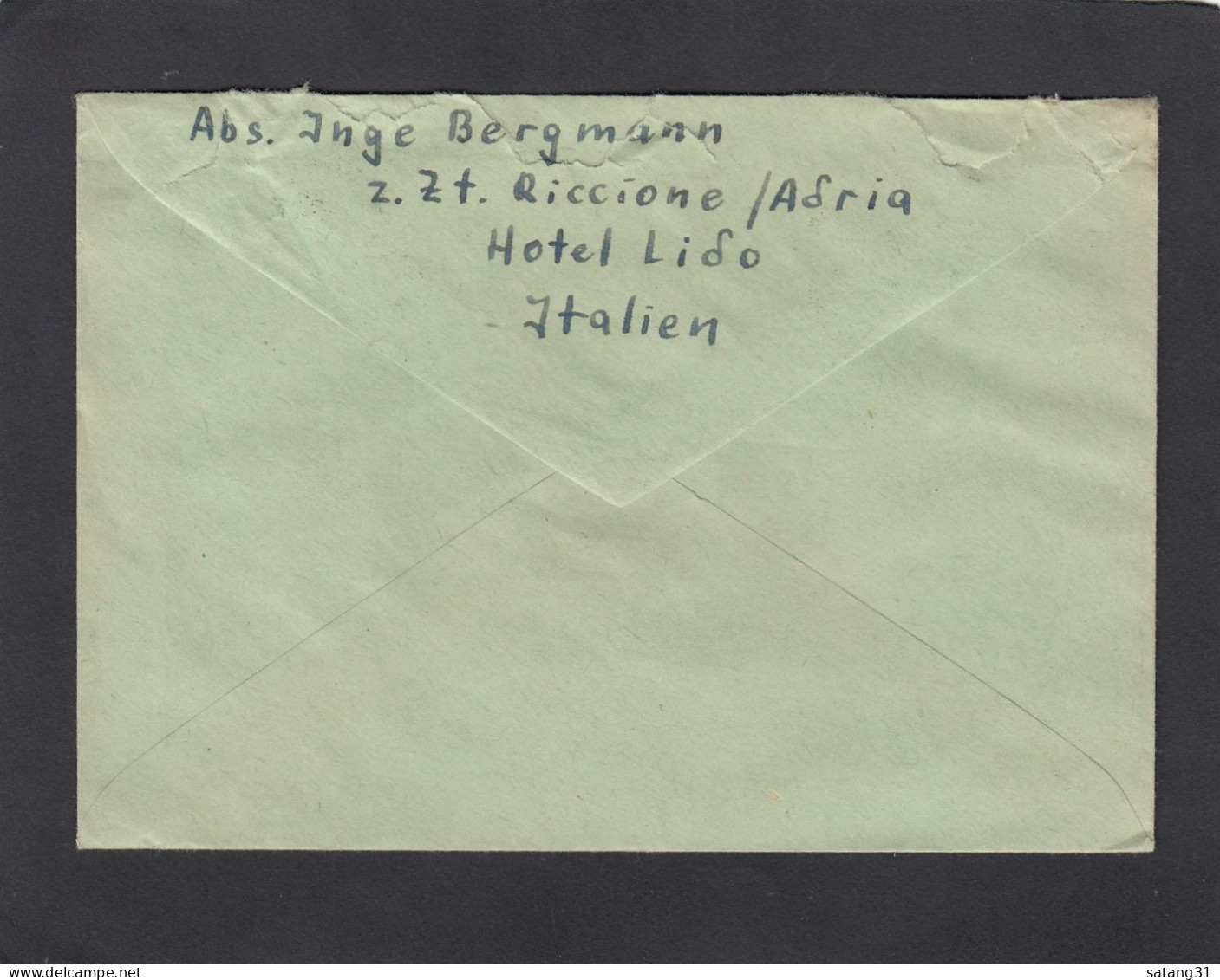 LETTRE DE SAINT MARIN POUR HANNOVRE,1952. - Lettres & Documents