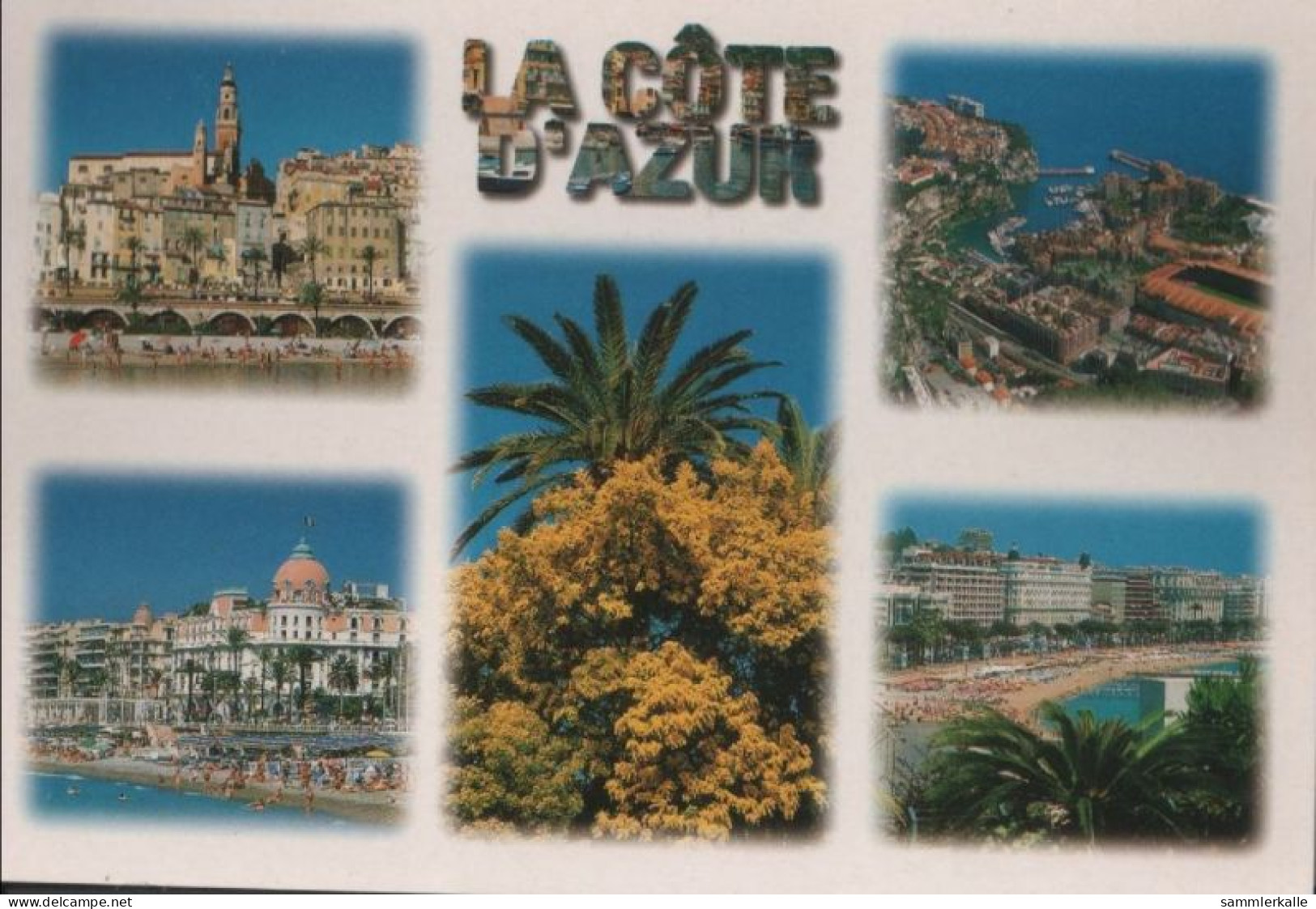 44591 - Frankreich - Cote D’Azur - Mit 5 Bildern - 1999 - Autres