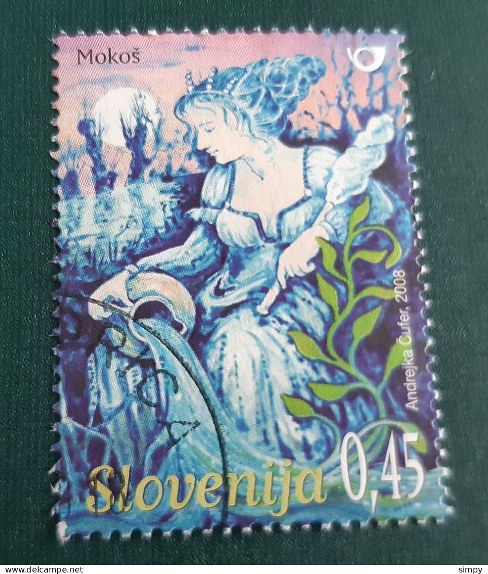 SLOVENIA 2008  Mokos Mythology Michel 681 Used Stamp - Slovenië