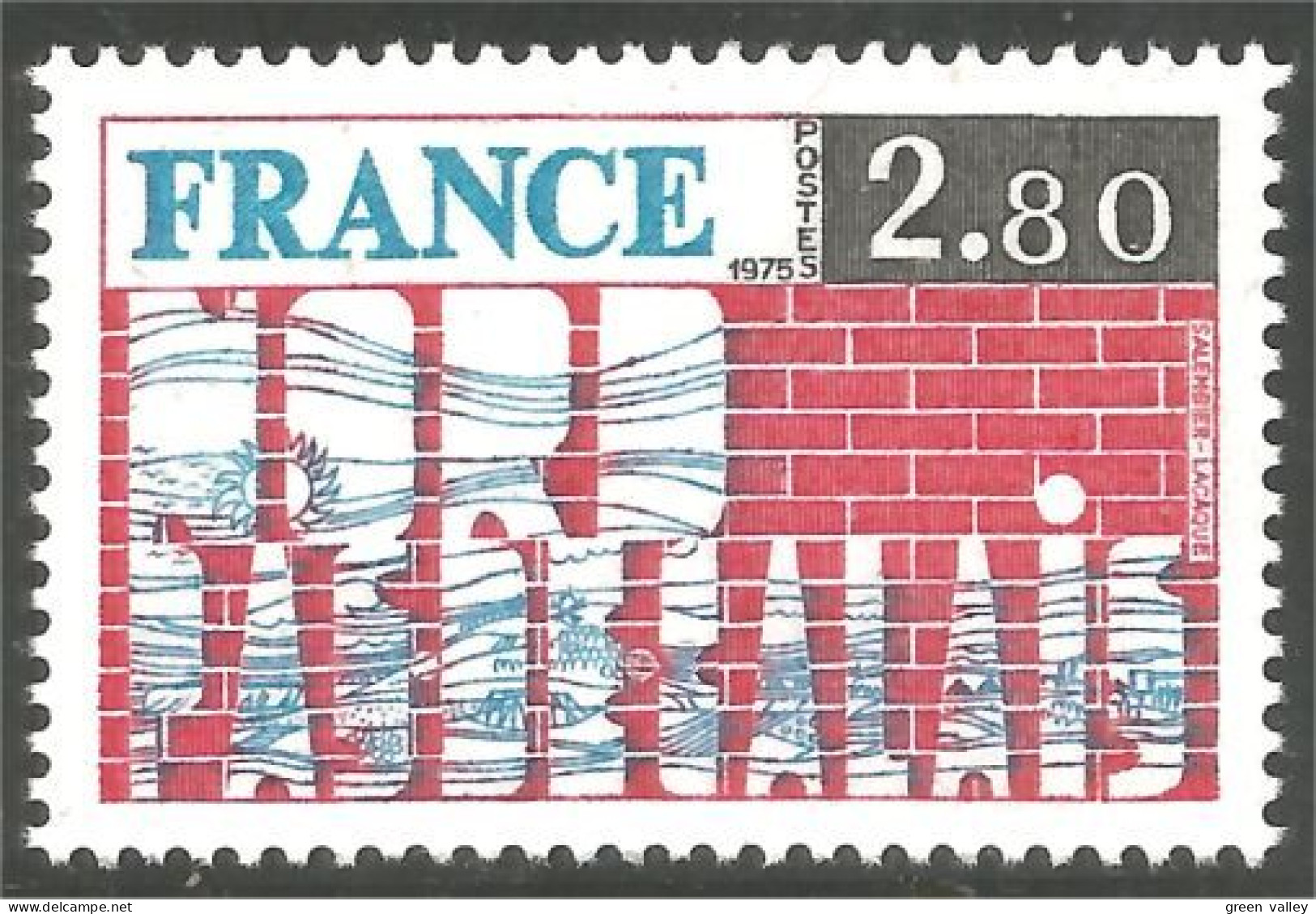 348 France Yv 1852 Région Nord Pas-de-Calais MNH ** Neuf SC (1852-1b) - Géographie