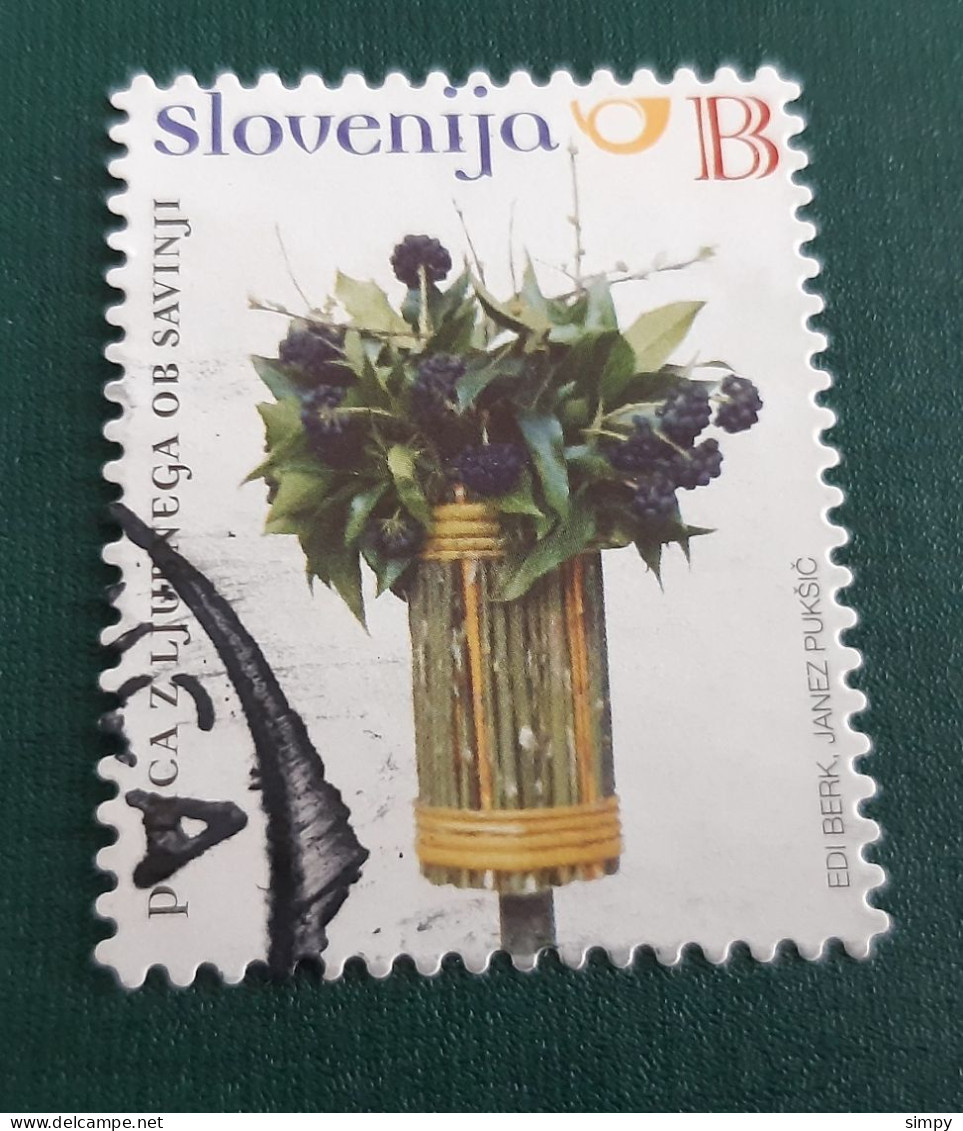 SLOVENIA 2010  Easter Lubenske Potice Michel 839 Used Stamp - Eslovenia