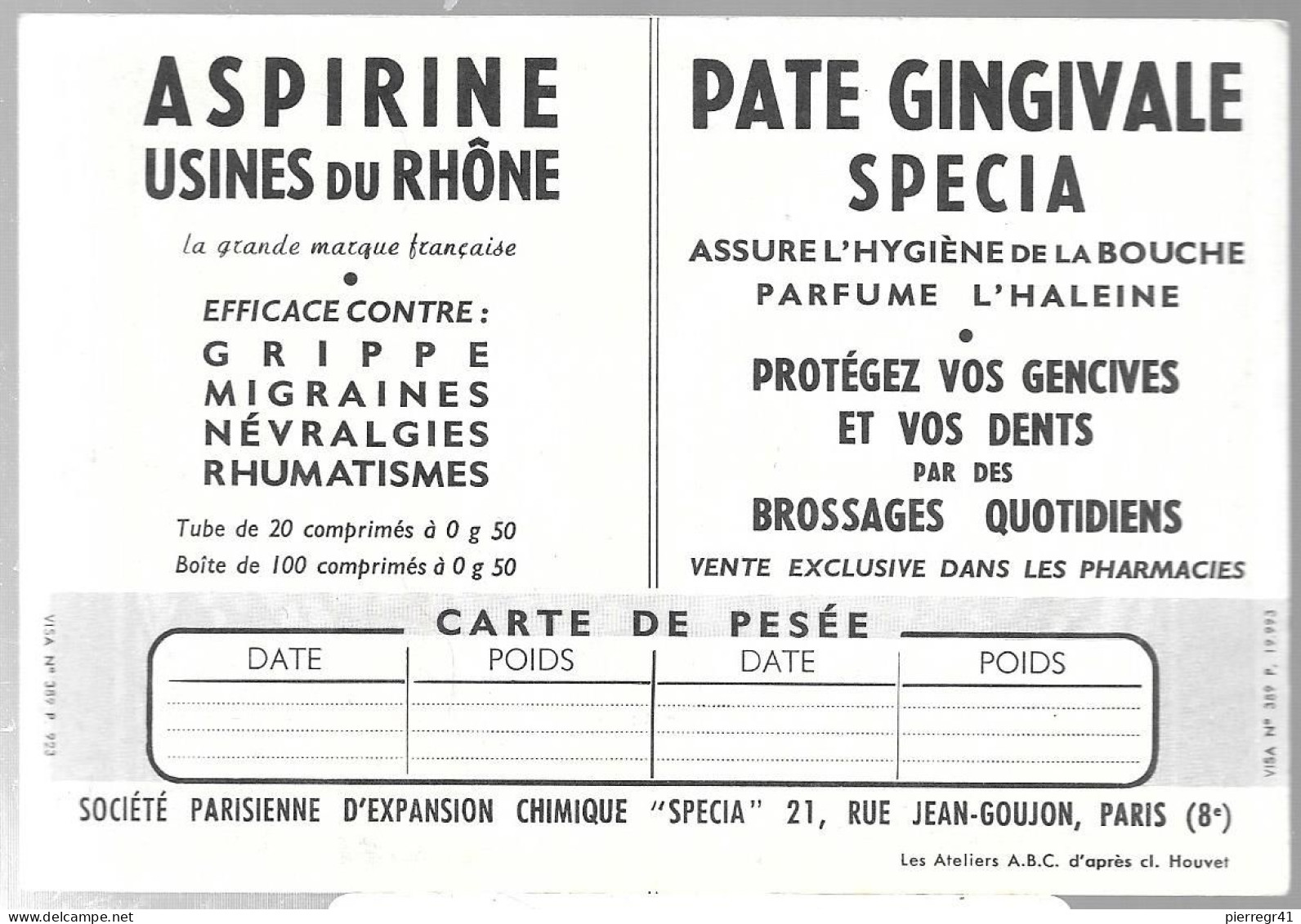 4-CPA-PUBLICITE-ASPIRINE Du RHONE--Les VITRAUX De La Cathedrale De Chartres-TBE - Cafes