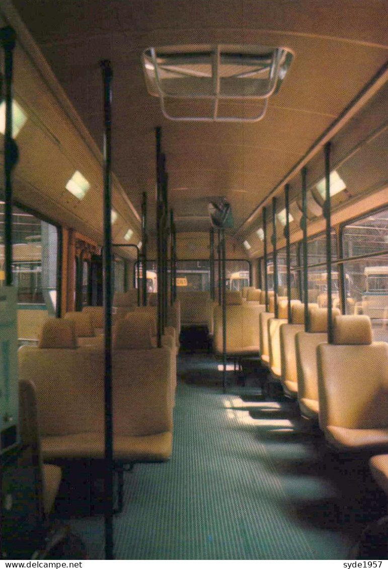 Bruxelles - Intérieur De L'autobus 8061 - Bus & Autocars