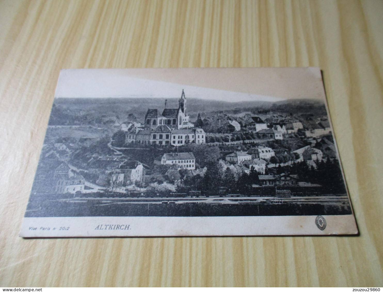 CPA Altkirch (68).Vue Générale. - Altkirch