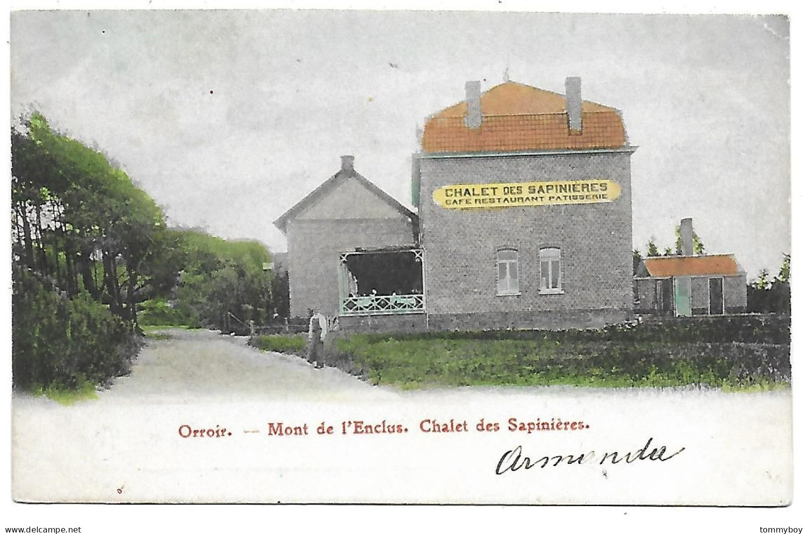 CPA Orroir, Chalet Des Sapinières - Kluisbergen