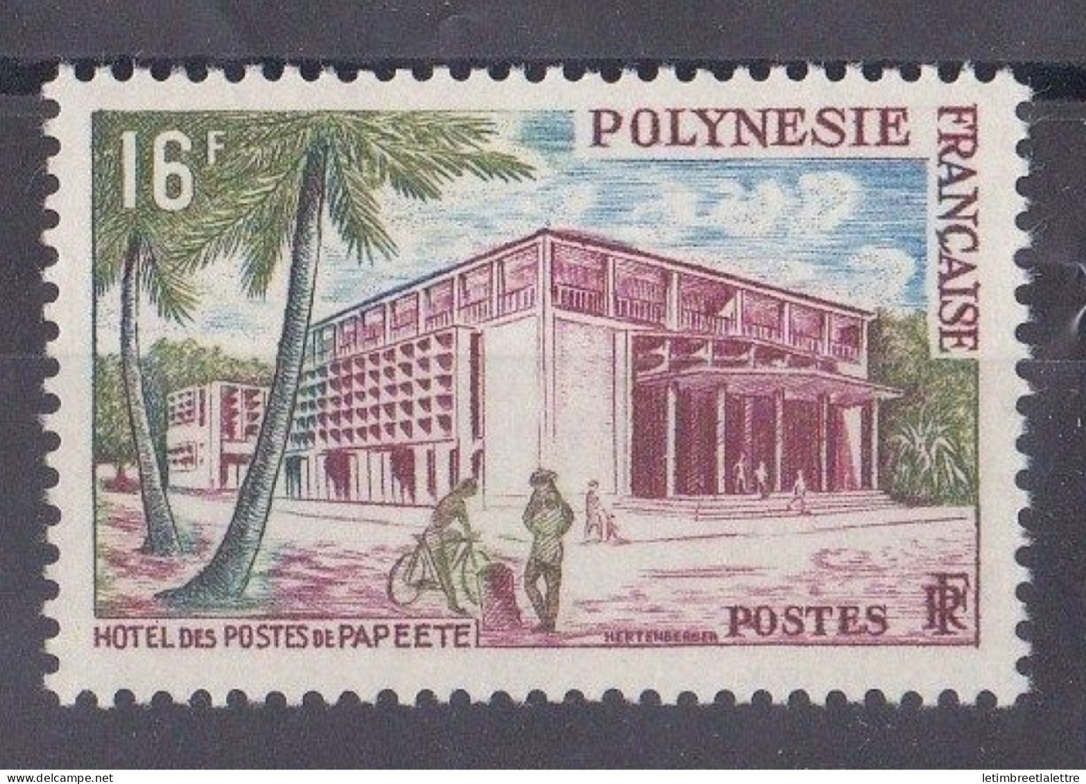 Polynésie - YT N° 14 ** - Neuf Sans Charnière - 1960 - Nuevos