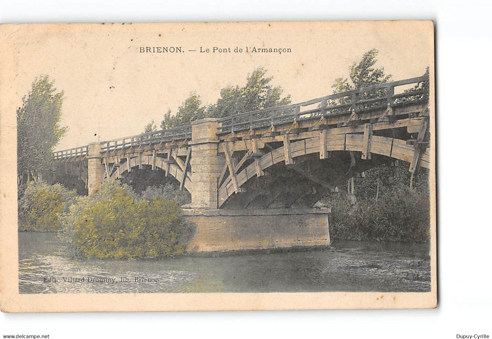 BRIENON - Le Pont De L'Armançon - Très Bon état - Brienon Sur Armancon