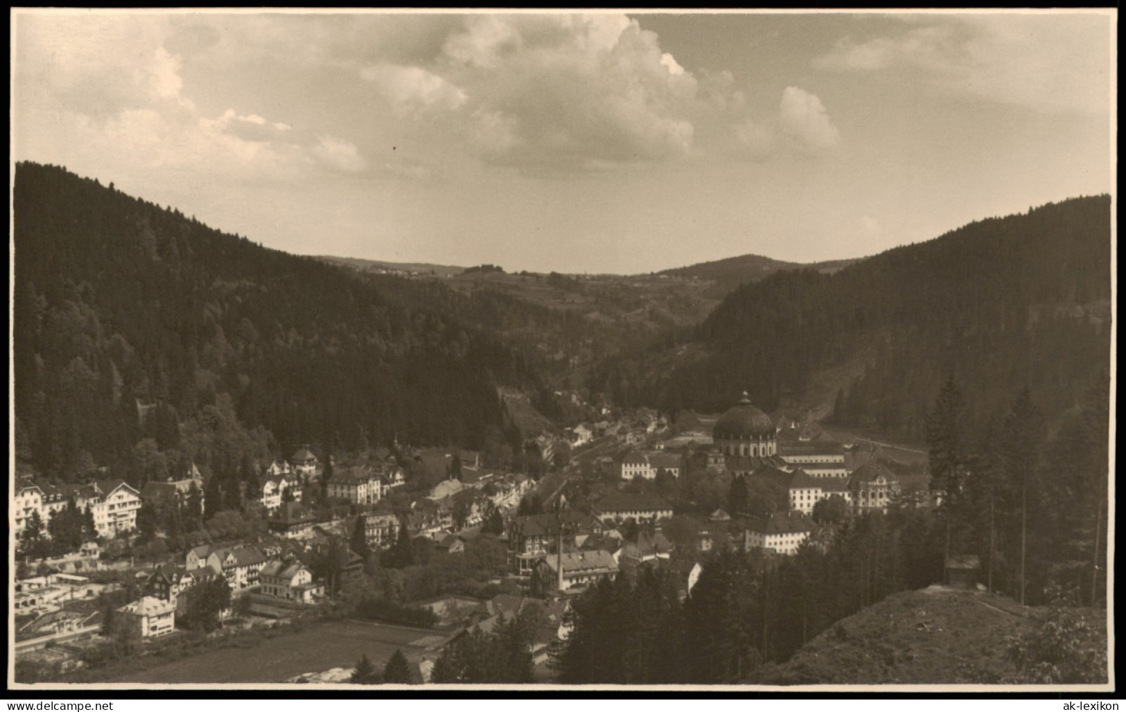 Foto St. Blasien Stadt 1936 Privatfoto Foto - St. Blasien