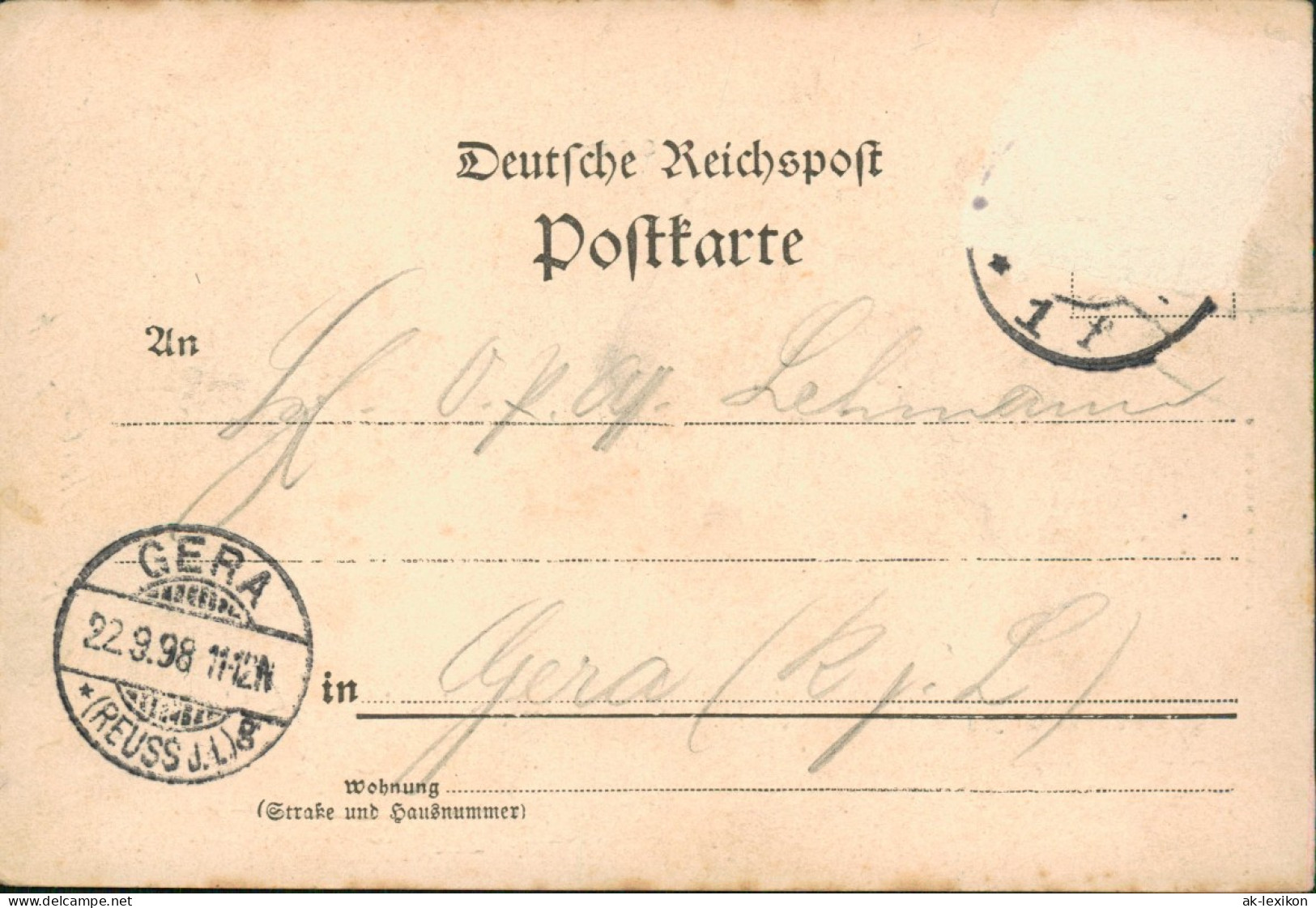 Ansichtskarte Nordhausen Gruss-Aus-Ortsansicht Mit Gehege 1898 - Nordhausen