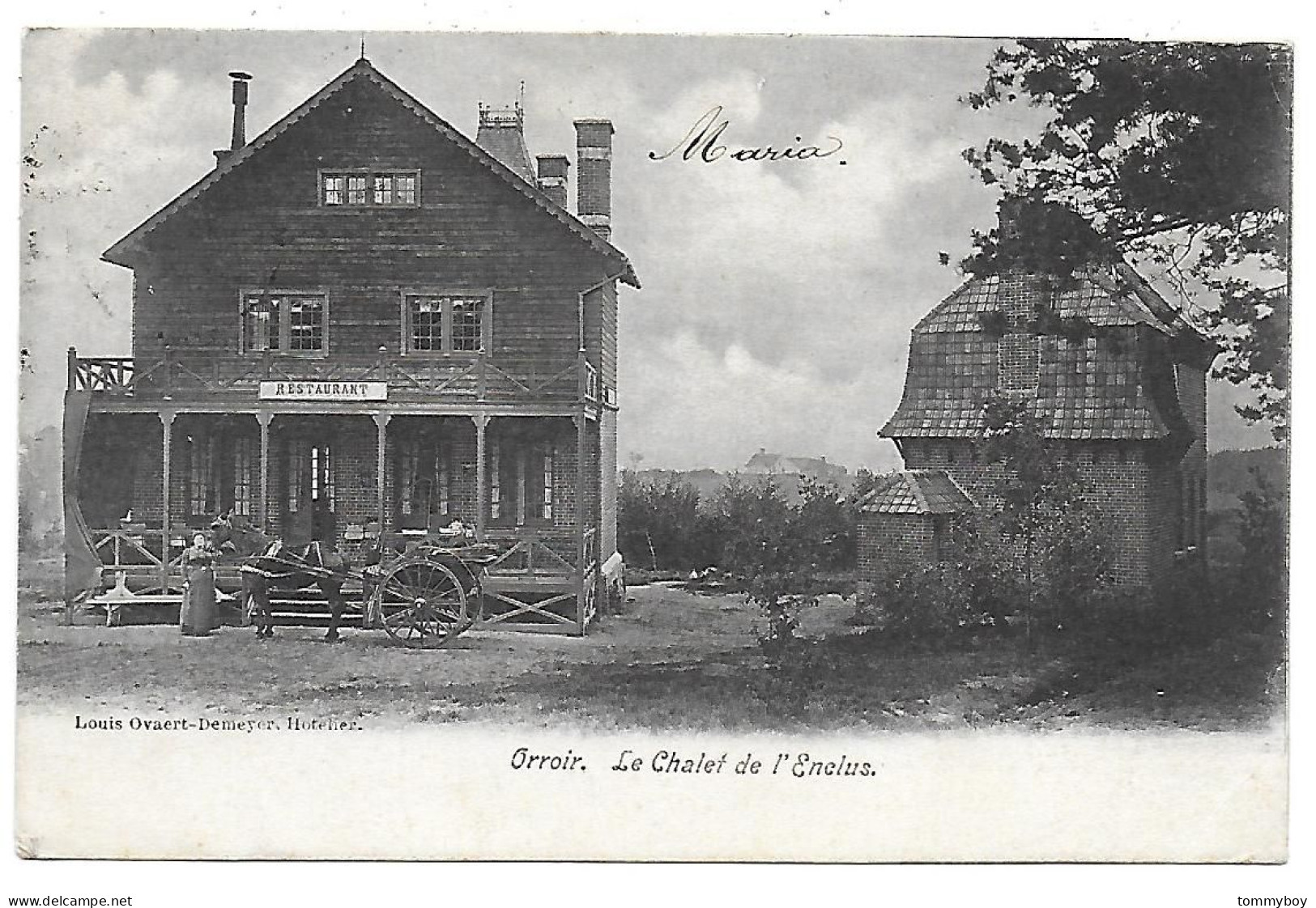 CPA Orroir, Le Chalet De L'Enclus - Mont-de-l'Enclus