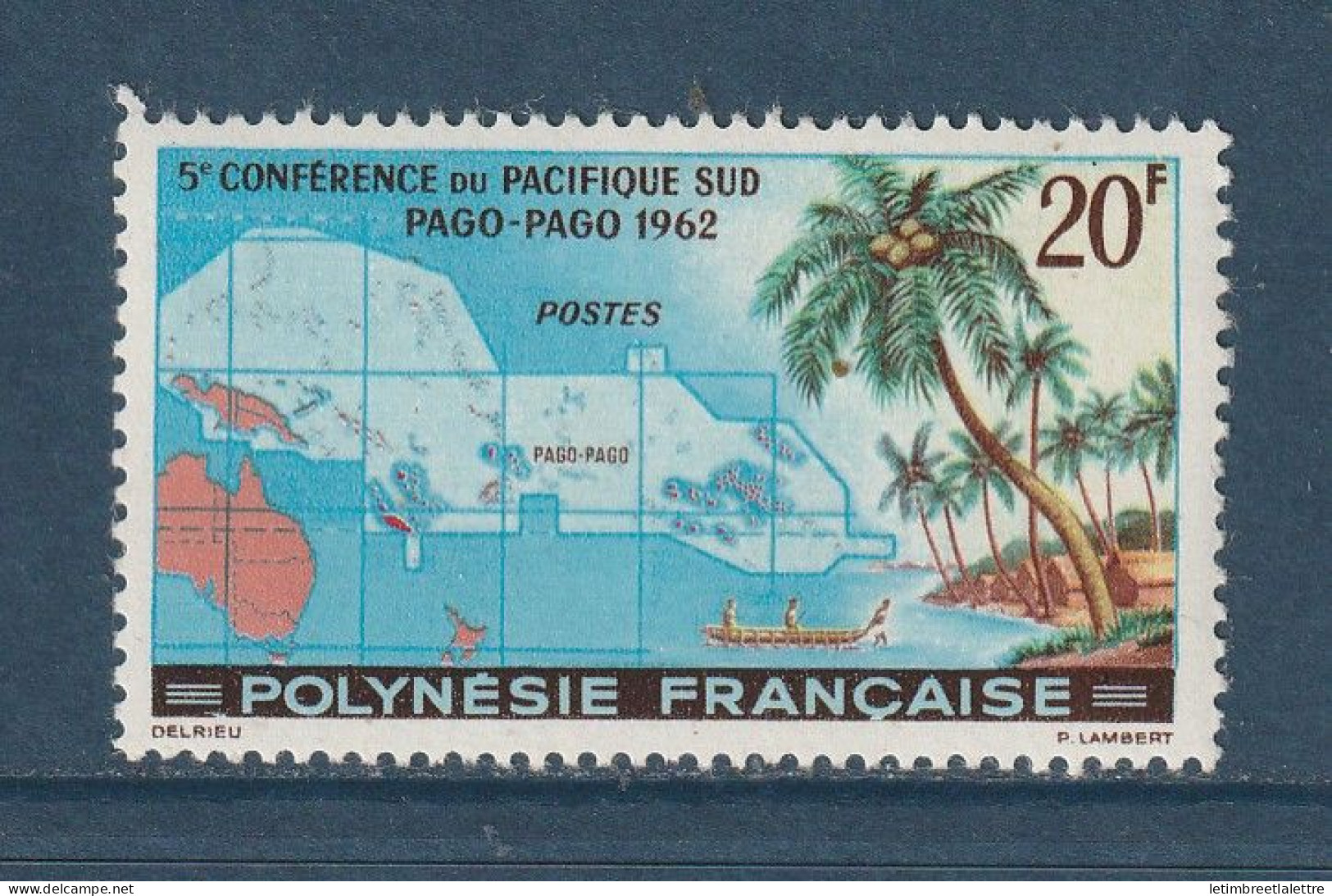 Polynésie - YT N° 17 ** - Neuf Sans Charnière - 1962 - Nuevos