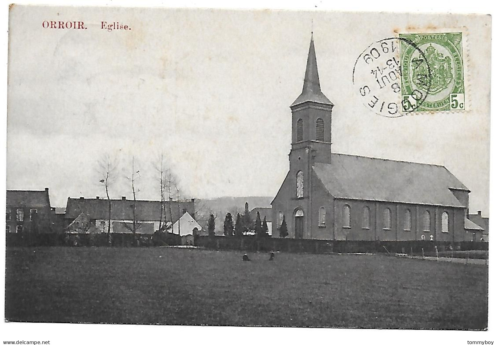 CPA Orroir, Eglise - Mont-de-l'Enclus