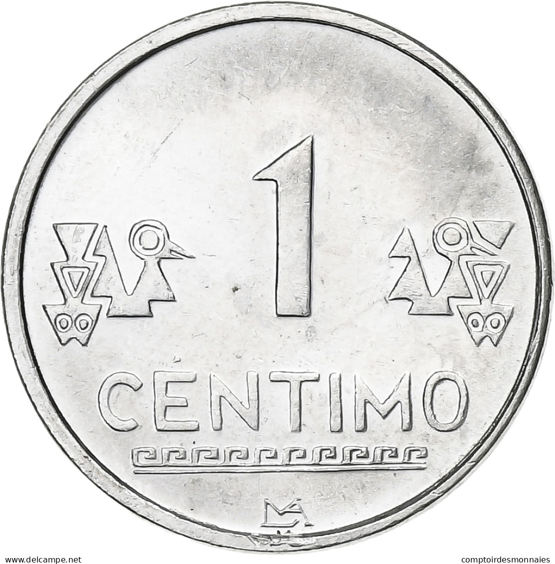 Pérou, Centimo, 2010, Lima, Aluminium, SUP+, KM:303.4a - Pérou