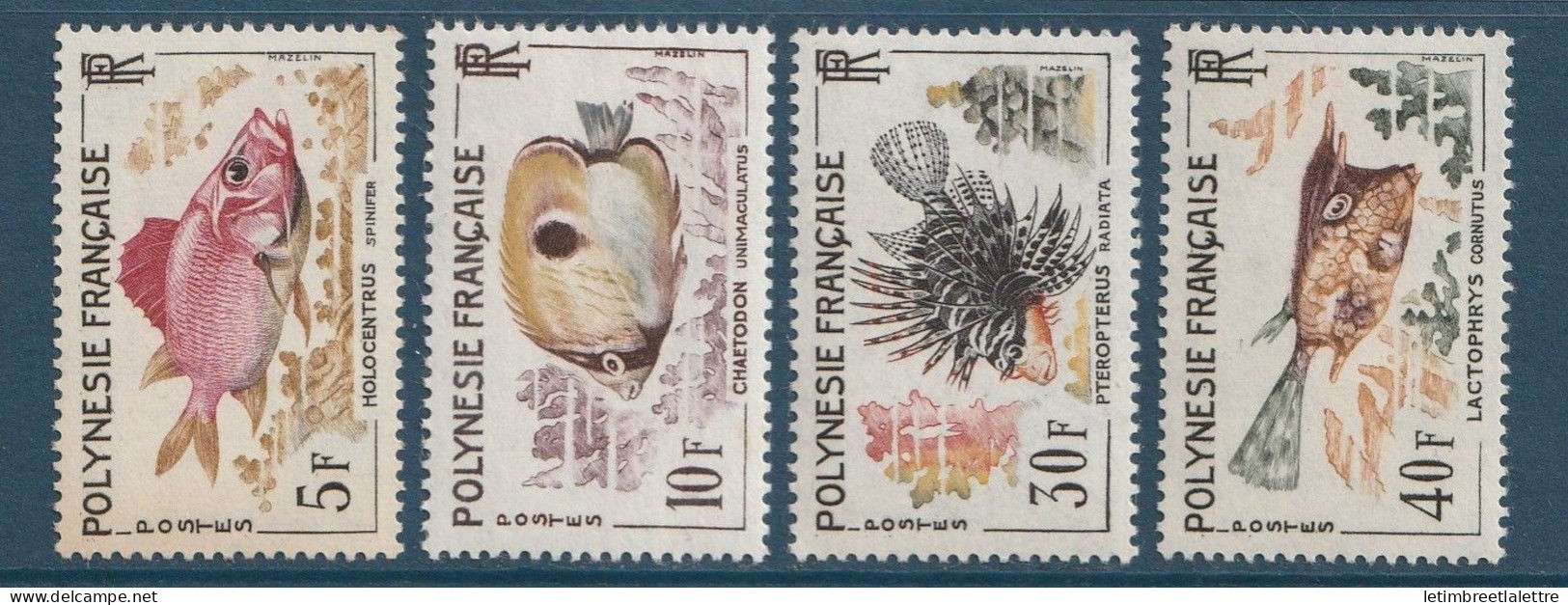 Polynésie - YT N° 18 à 21 ** - Neuf Sans Charnière - 1962 - Nuevos