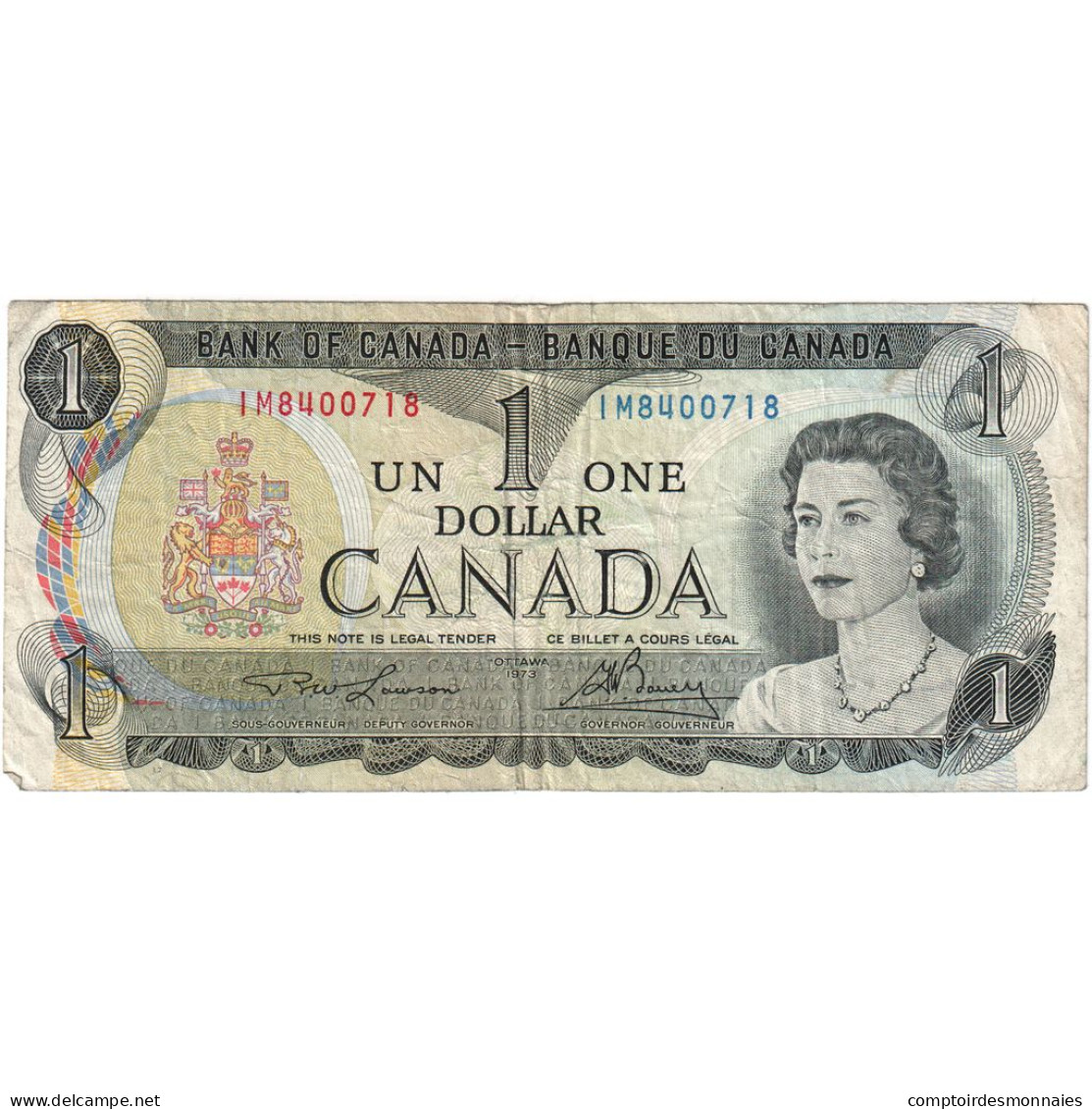 Billet, Canada, 1 Dollar, 1973, KM:85c, TB+ - Kanada