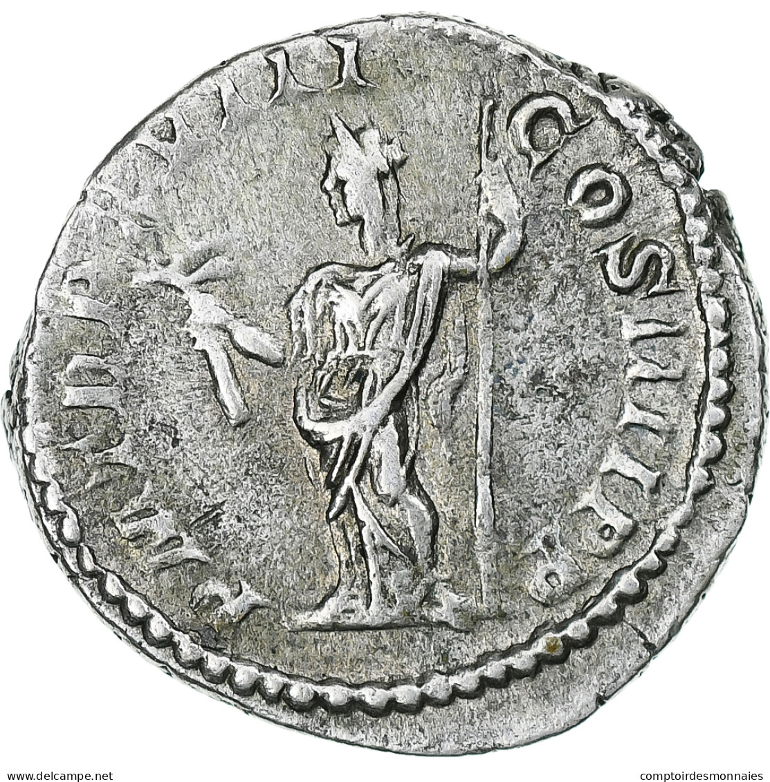 Caracalla, Denier, 215, Rome, Argent, SUP, RIC:268 - La Dinastía De Los Severos (193 / 235)