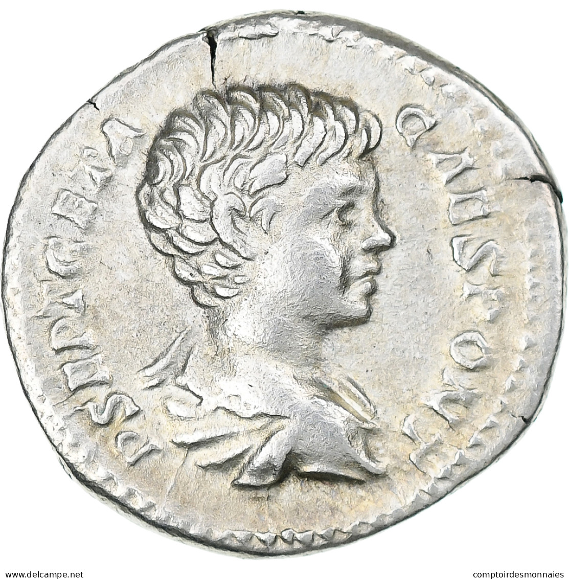 Geta, Denier, 200-202, Rome, Argent, TTB+, RIC:18 - Die Severische Dynastie (193 / 235)