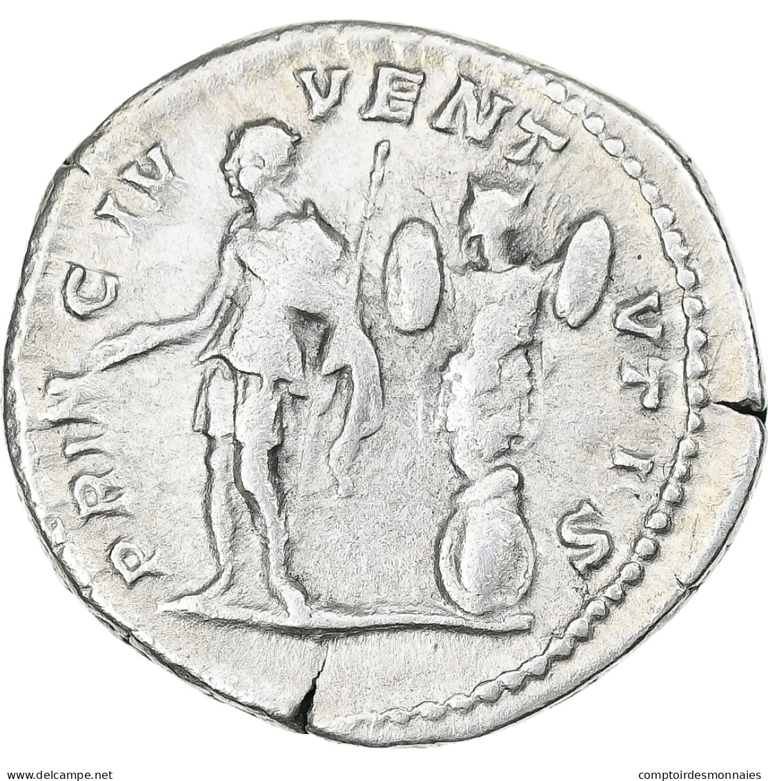 Geta, Denier, 200-202, Rome, Argent, TTB+, RIC:18 - Die Severische Dynastie (193 / 235)