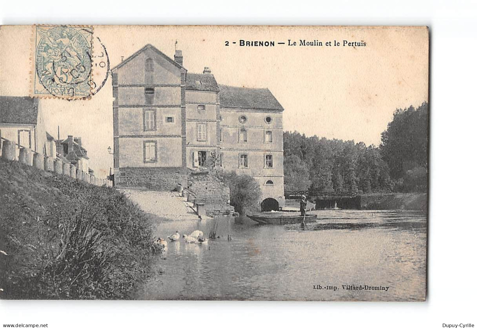 BRIENON - Le Moulin Et Le Pertuis - Très Bon état - Brienon Sur Armancon