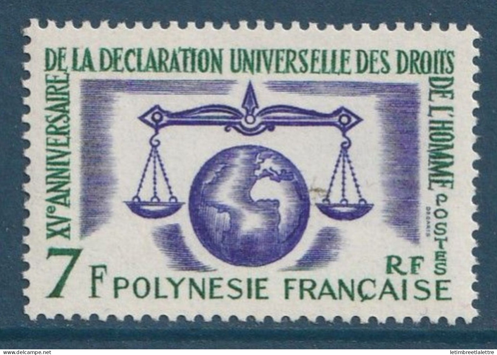 Polynésie - YT N° 25 ** - Neuf Sans Charnière - 1963 - Nuovi