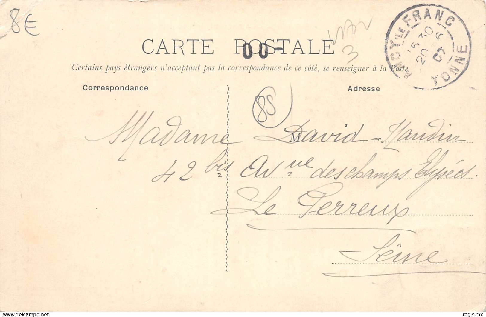 89-ANCY LE FRANC-N°3396-A/0191 - Ancy Le Franc