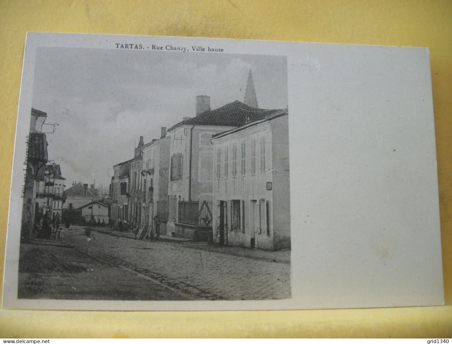 40 3223 CPA 1904 - AUTRE VUE N° 3 - 40 TARTAS - RUE CHANZY, VILLE HAUTE - ANIMATION - Tartas