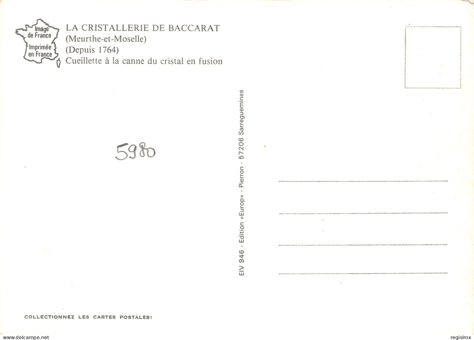 54-BACCARAT-N°3401-B/0311 - Baccarat