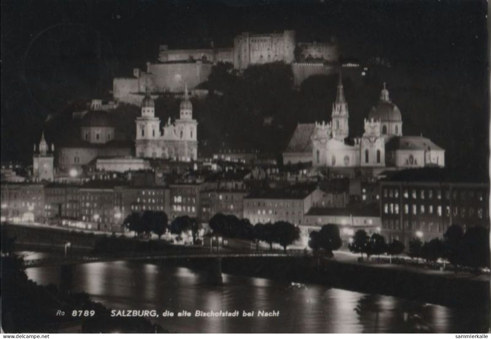 45480 - Österreich - Salzburg - Bei Nacht - 1965 - Salzburg Stadt