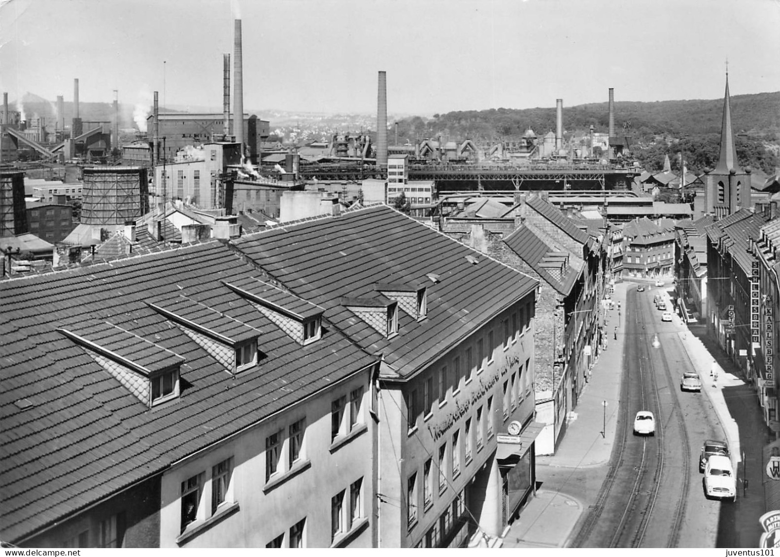 CPSM NEUNKIRCHEN, Hüttenbergstrasse-RARE         L2837 - Kreis Neunkirchen