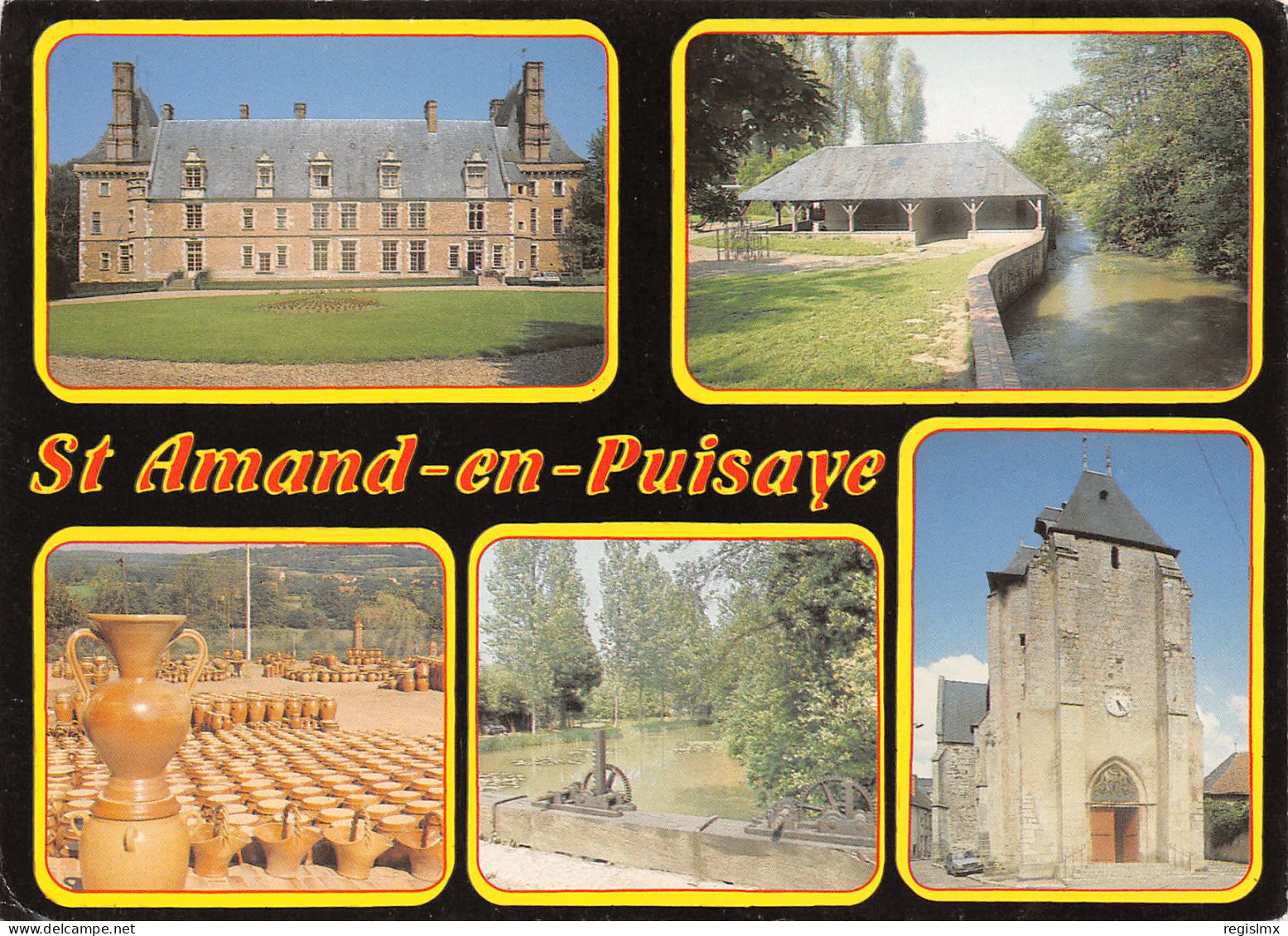 58-SAINT AMAND EN PUISAYE-N°3407-B/0301 - Saint-Amand-en-Puisaye