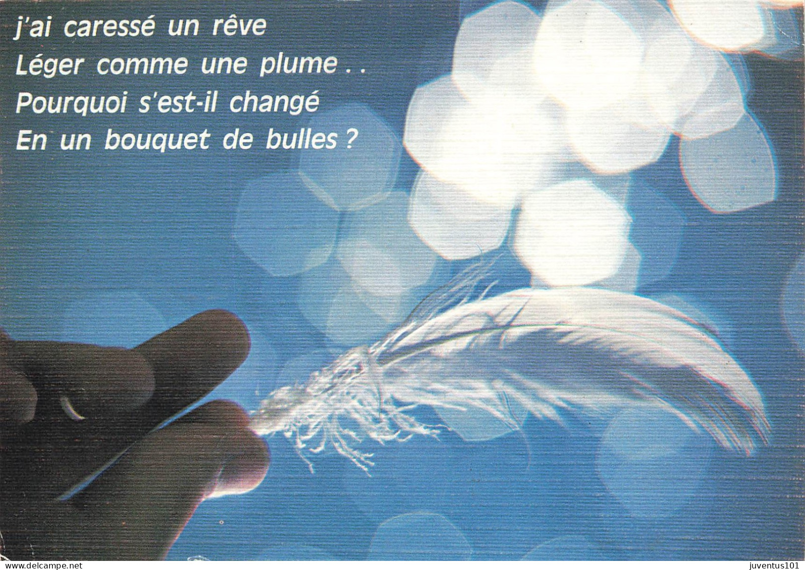 CPSM Pensée-J'ai Caressé Un Rêve.....-Timbre         L2837 - Filosofie