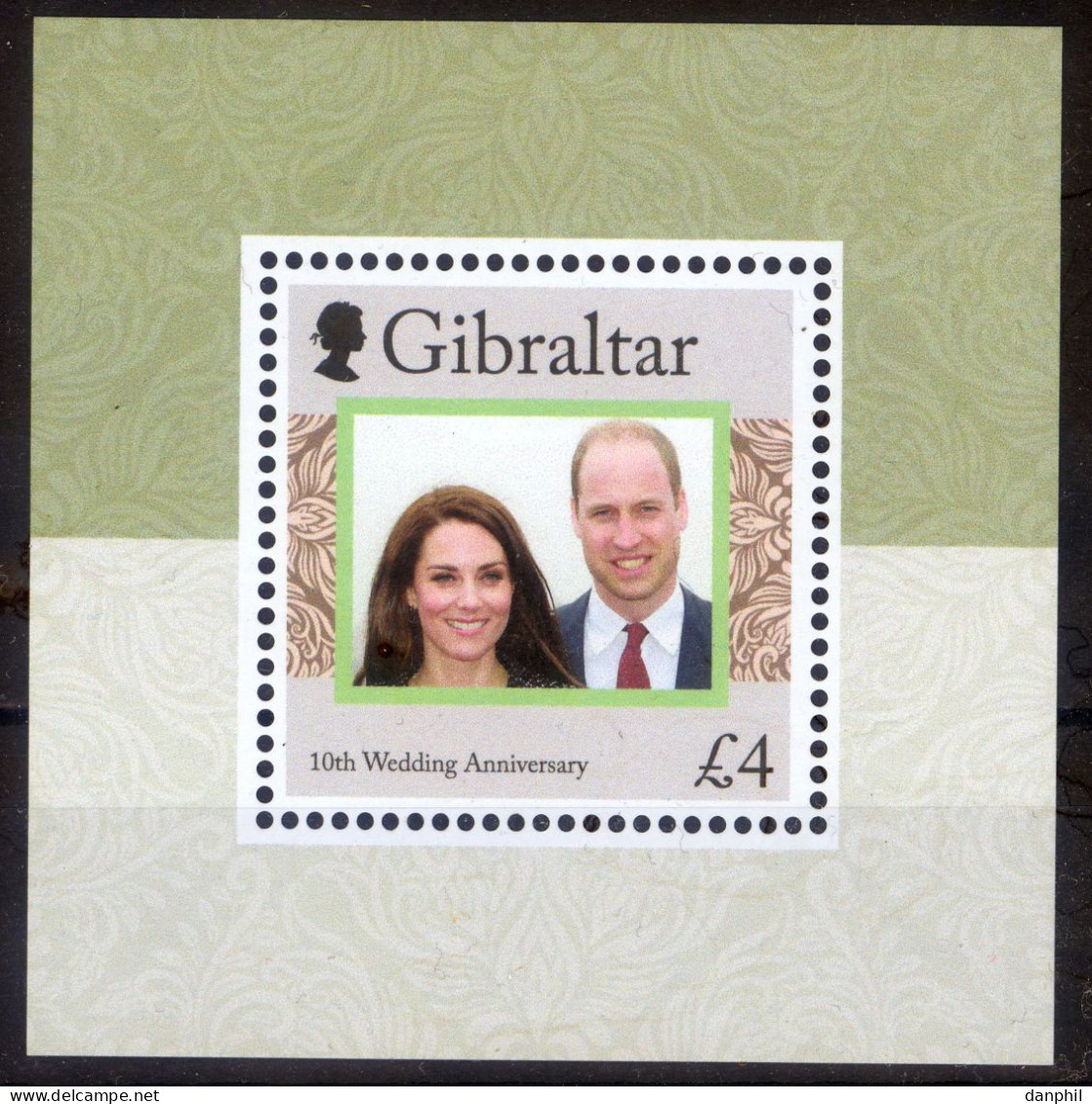 Gibraltar 2021, Block "William/C. Middleton", **/MNH, Mi Bl. Nr. 146 - Mujeres Famosas