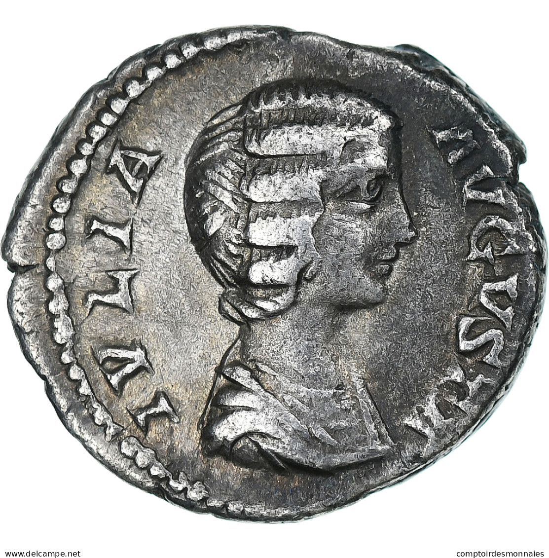 Julia Domna, Denier, 196-211, Rome, Argent, TTB+, RIC:574 - Les Sévères (193 à 235)