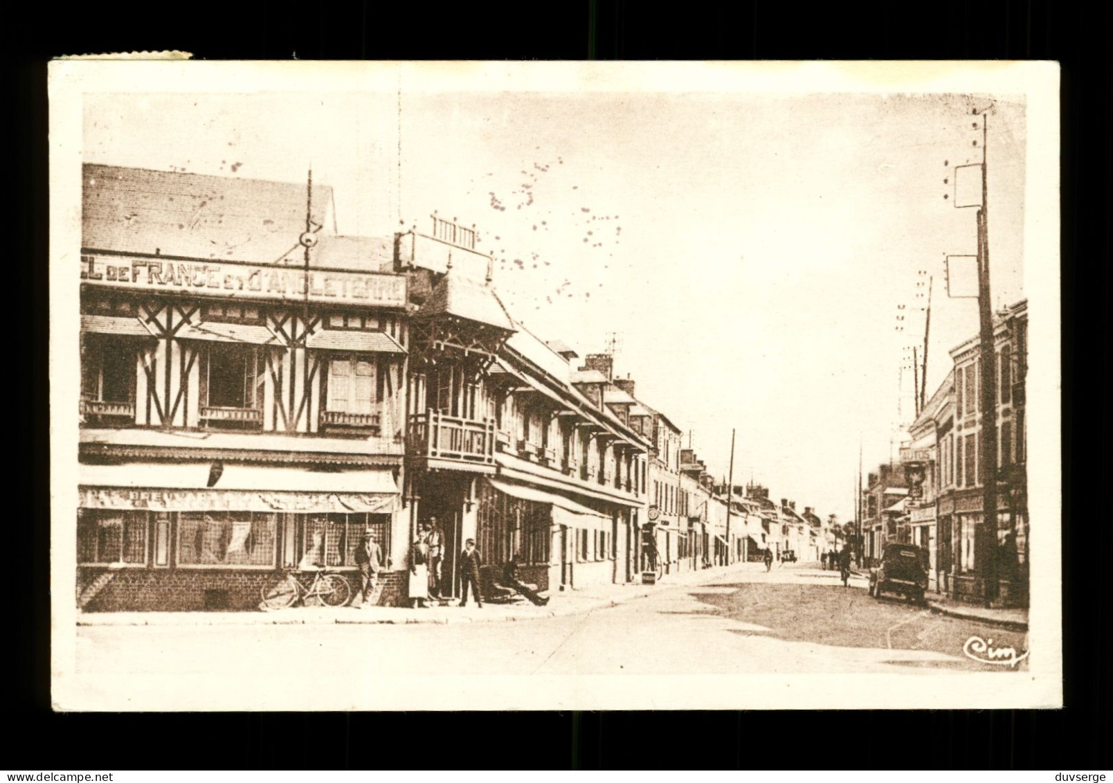 60 Oise Grandvilliers Rue De Beauvais Hotel De France Et D' Angleterre - Grandvilliers