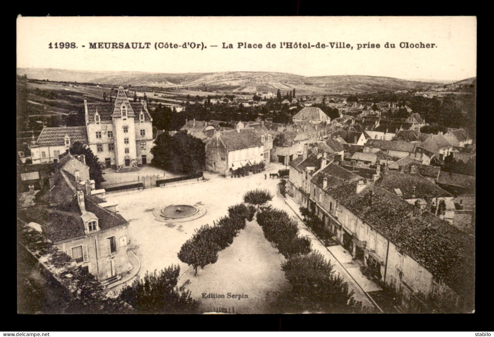 21 - MEURSAULT - PLACE DE L'HOTEL DE VILLE - Meursault