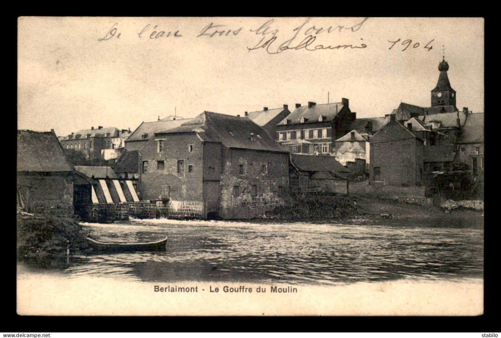 59 - BERLAIMONT - LE GOUFFRE DU MOULIN A EAU - Berlaimont