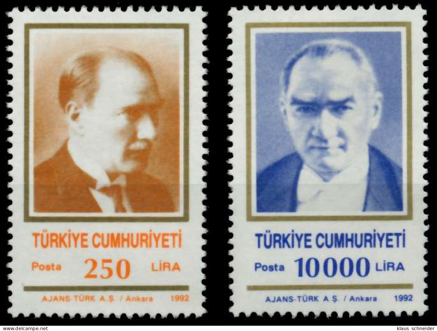 TÜRKEI Nr 2950-2951 Postfrisch X92E296 - Unused Stamps