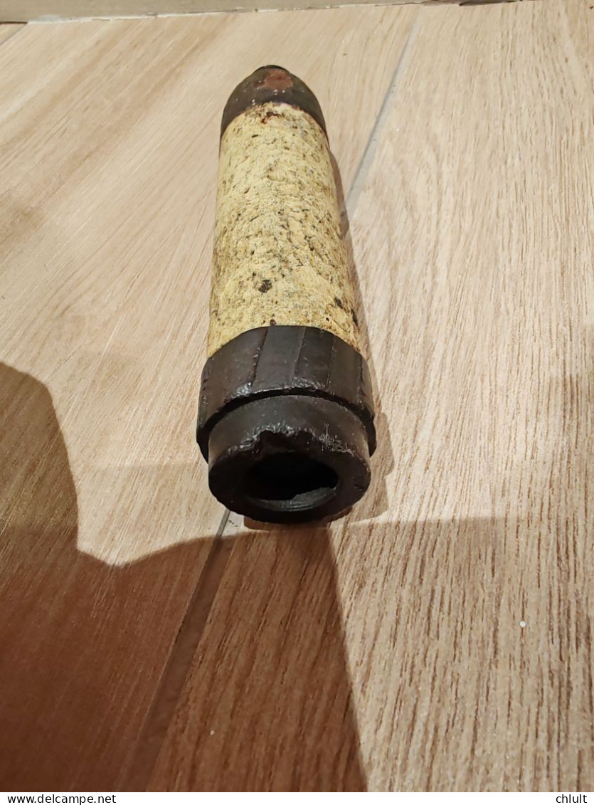 Original grenade à fusil allemande Mauser 98k WW2! Inerte!