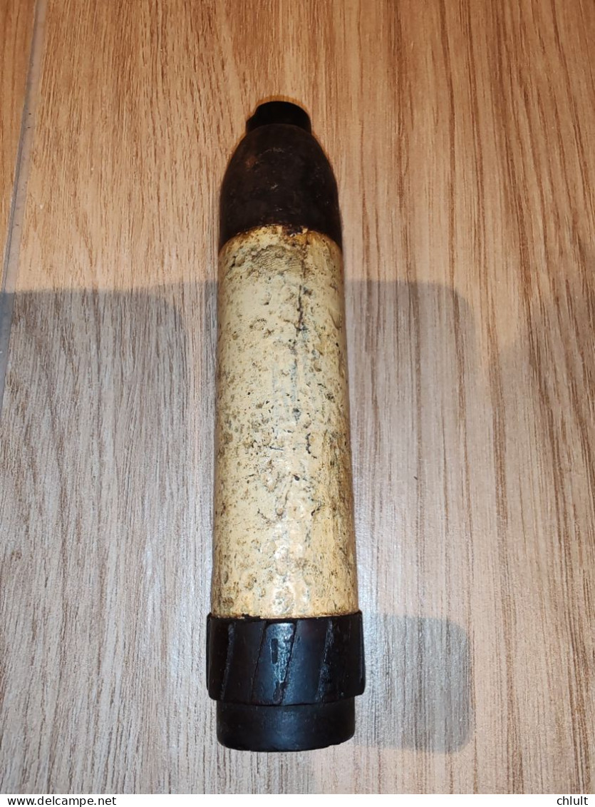 Original grenade à fusil allemande Mauser 98k WW2! Inerte!