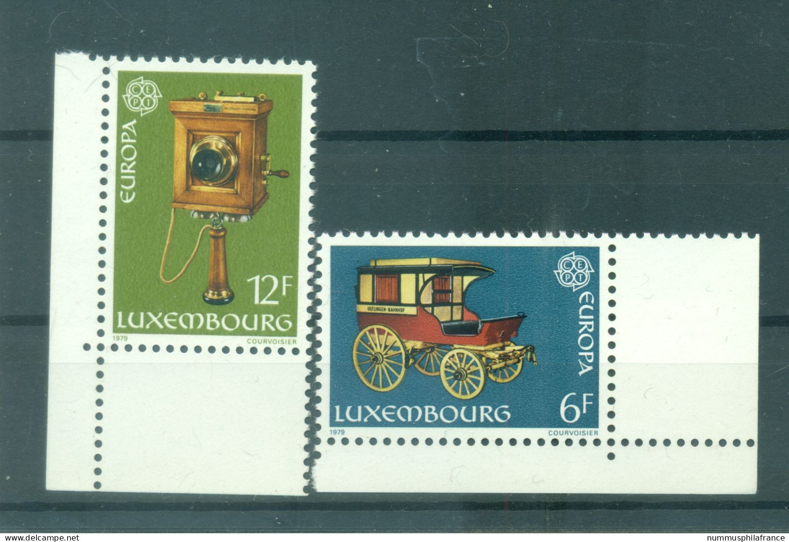 Luxembourg 1979 - Y & T N. 937/38 - Europa (Michel N. 987/88) - Neufs