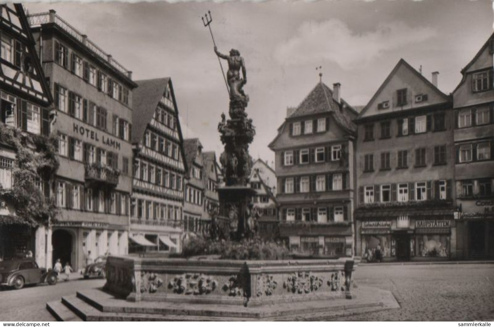 60842 - Tübingen - Marktplatz - 1956 - Tuebingen