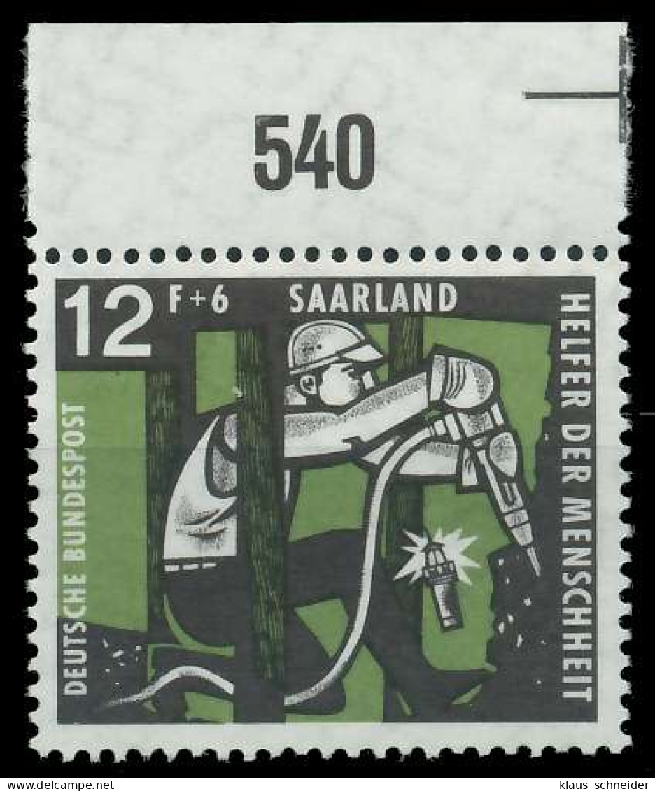 SAAR OPD 1957 Nr 405 Postfrisch ORA X885F02 - Ungebraucht