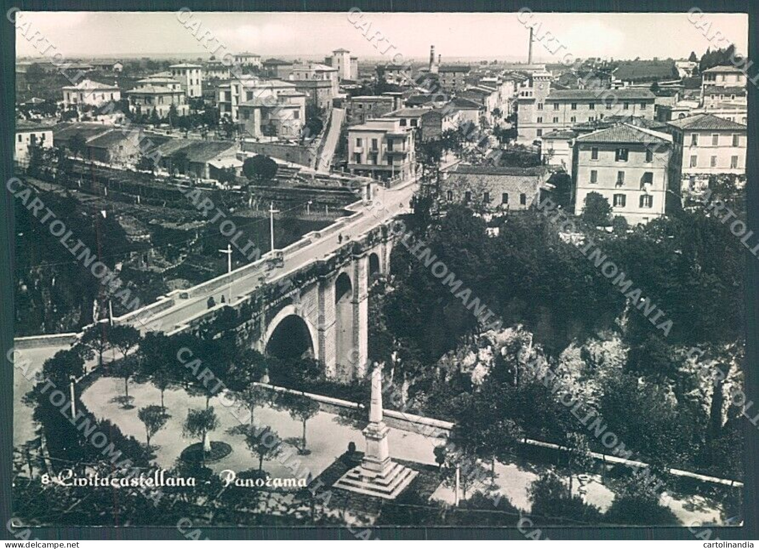 Viterbo Civita Castellana Ponte Foto FG Cartolina JK4375 - Viterbo