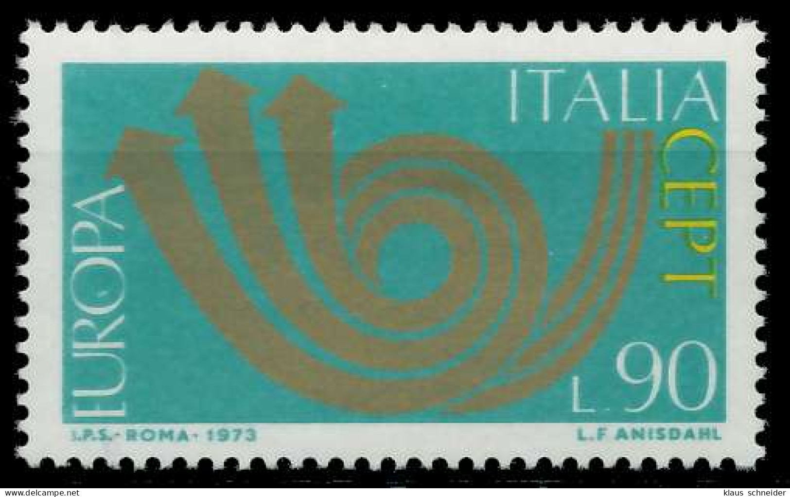 ITALIEN 1973 Nr 1410 Postfrisch X04057A - 1971-80:  Nuovi