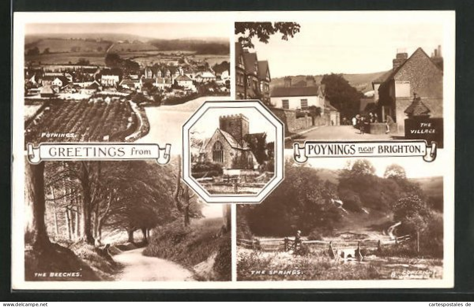 Pc Poynings Near Brighton, The Village, The Springs, The Beaches  - Brighton