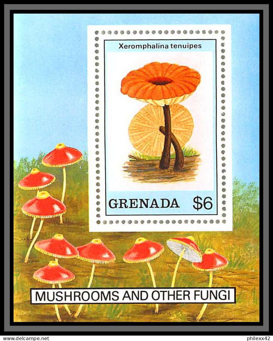 81105 Grenada Mi BF N°228 Xeromphalina TB Neuf ** MNH Champignons Mushrooms Funghi Pilze 1989 - Grenada (1974-...)